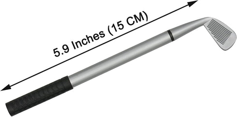 Maydahui 12PCS Golf Ballpoint Pen Funny Sports Golfing Club Props Black Gel Ink for Students Coworkers Boss Office Dad