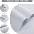 White Peel and Stick Wallpaper Solid White Contact Paper15.7inch x 118.1inch Matte White Contact Paper Peel and Stick Self Adhesive Wallpaper Removable for Cabinets Countertops Wall Covering by Nukofal