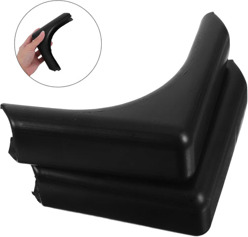 HAKIDZEL 1pair Nonslip Chair Foot Pads Replacement Leg Caps for Beach Camping Folding Chairs Feet Protectors Non Slip