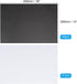 PATIKIL 2 Pcs 18" x 12" Magnetic Dry Erase Whiteboard Paper, Adhesive Right Angle Side for Fridge Office