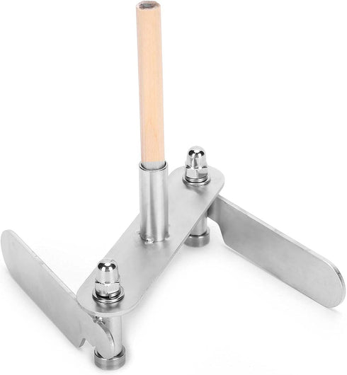YWBL-WH 60mm Woodworking Scriber, Stainless Steel Locator Tool for Marking Center Finder, Scribing Gauge