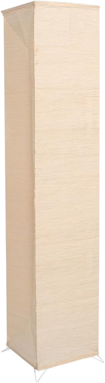 Japanese Floor Lamp Shade Replacement Foldable Paper Lampshade for Living Room Bedroom