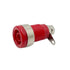 Qingdinu 40 32A 4mm PCS Insulated Safety Banana Socket Terminal Female Jack Panel Mount Binding Post Wire