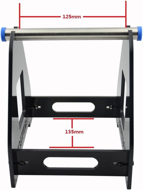 Iverntech 1 Spool Acrylic 3D Printer Filament Holder Mount Rack for PLA, ABS, Nylon, Flexible Materials