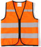 High Visibility Kids Safety Vest, Toddler Reflective Vest for Cycling & Running, Orange XS