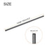 MECCANIXITY 2 Pack Carbon Fiber Rod, 4mm x 150mm for RC Plane DIY Tool Wing Tube Quadcopter Arm
