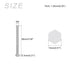 Hex Bolts (M8-1.25x90mm) 10Pcs, 304 Stainless Steel Coarse Fully Threaded Hex Head Screw Bolt for Furniture Repair