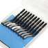 Blades for Deburrer, 20pcs BS1010 Trimming Knife Scraper Blade Set for Cutting and Deburring Tool