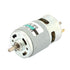 775 DC 12V/24V 50W High Electric Motor, 4500/9000RPM Dual Output Shaft Ball Bearing Driver for DIY Parts by Walfron