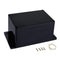 Junction Box IP65 Waterproof Dustproof ABS Plastic Universal Electric Project Enclosure, Black 6.3x4.3x3.5 inch