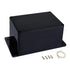 Junction Box IP65 Waterproof Dustproof ABS Plastic Universal Electric Project Enclosure, Black 6.3x4.3x3.5 inch