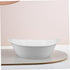 VICASKY Portable Oval Face Wash Basin - Stackable Cleaning Tub for Home and Salon