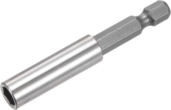 uxcell 1/4 Inch Hex Shank by 2 Inch Magnetic Bit Holder Extension for Quick Release Screwdriver Drill