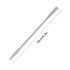 2 PCS Stainless Steel Lab Spatula, Lab Laboratory Mini Double-Ended Spatula, Lab Mini Double Ended Spatula, Micro Spatula, Semi-Micro Shovel Tapered Arrow End Flat Ends