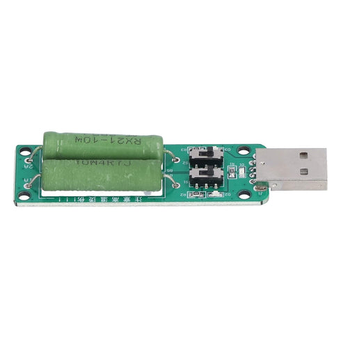 Loads Test Module Accessory, Easy DC 5V USB Load Tester for Power Bank Discharge