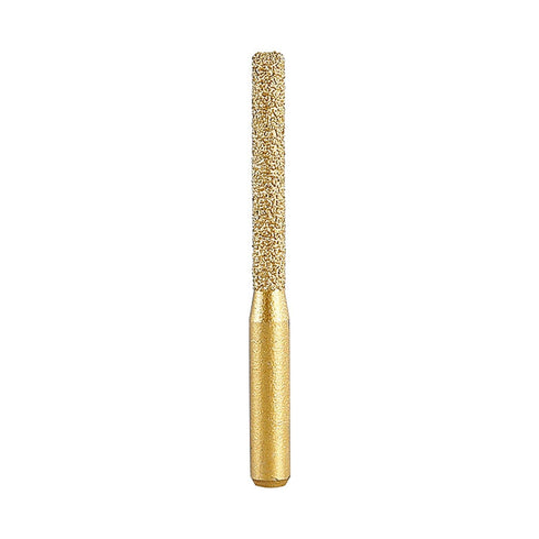 Guojiang 1/4 Shank Straight Brazed Diamond Profile Wheel Router Bit Round Thread Router