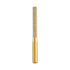 Guojiang 1/4 Shank Straight Brazed Diamond Profile Wheel Router Bit Round Thread Router