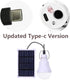 Bulb Bulbs Solar Light Rechargeable Portable Solar Lamp Led for Indoor Emergency Blackout Pet Home Outdoor Fishing
