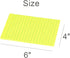Vanpad Lined Sticky Notes 4X6 in Bright Yellow, Ruled Stickies with Strong Adhesive, 6 Pads/Pack, 45 Sheets/Pad