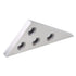 30/60/90 Degree Solid Angle Plate Set - 2 Pcs Angle Blocks for Precision Machinist Measurement Tool and Calibration