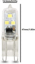 G9 Bulb 1W Dimmable Bulbs 10W Bulb 3000K G9 Bulb AC120V (10 Pack) Lxcom Lighting LED LED Corn Light Halogen Warm White