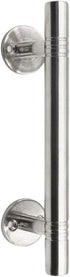 Stainless Steel Sliding Barn Door Handle, Heavy Duty Solid Pull Handle - 4"/102mm Hole to Hole Distance