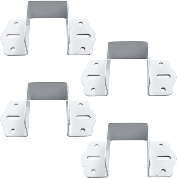 4Pcs Metal Bed Hinge Bed Support Bracket Bed Corner Furniture Fixed Bed