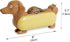 Yobro Desk Stapler Set, Office Supply Kit with Mini Stapler & Tape Dispenser, Dachshund Hot Dog Design with Squeezing