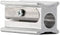 Kum 104.06.01 Magnesium Alloy 1-Hole Steel Blade Long Point Pencil Sharpeners for Precise Sharpening