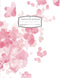 Pink Watercolor Floral | 200 Pages (100 sheets) | 9-3/4" x 7-1/2" | School & Office Supplies | Composition Book