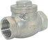 VARMHUS SS316 Stainless Steel Swing Check Valve, NPT Female x Female Thread, WOG 200 PSI PN16 CF8M (1-1/4")