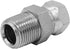 (2-PACK) 1404-06-04 Hydraulic Hose Adapter Fitting 3/8" Male to 1/4" Female Swivel