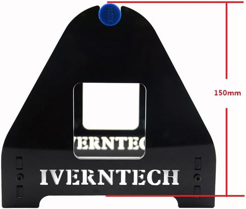 Iverntech 1 Spool Acrylic 3D Printer Filament Holder Mount Rack for PLA, ABS, Nylon, Flexible Materials