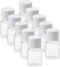uxcell 10pcs Plastic Lab Chemical Reagent Bottle, 5ml/0.17oz Wide Mouth Sealing Liquid Storage Container