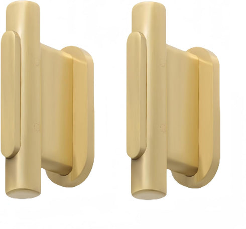 SANCHAKOU Gold Cabinet Knobs 2 Pack Chinese Style Drawer Shoe Cabinet Bedside Table