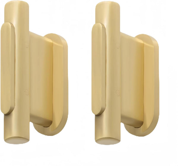 SANCHAKOU Gold Cabinet Knobs 2 Pack Chinese Style Drawer Shoe Cabinet Bedside Table