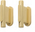 SANCHAKOU Gold Cabinet Knobs 2 Pack Chinese Style Drawer Shoe Cabinet Bedside Table