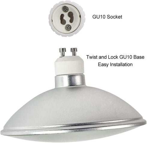 GU10 Based AR111/FR111 LED Bulb, 12W 1200LM, 100W Halogen Replacement, 2 Pack