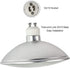 GU10 Based AR111/FR111 LED Bulb, 12W 1200LM, 100W Halogen Replacement, 2 Pack