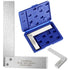 Engineer Square Machinist Square Set, High Precision Mechanical Steel Tool for Woodworking, 5 x 3.2 Inch