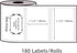 Phomemo M110 Label Paper, 40x30mm Compatible with M110 M200 M120 M220 M150 M250 M260 M108 M100, 230pcs/Roll