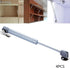 80N/18 lb Gas Strut Cabinet Hinge Safety Lift Support, 6" Length, 4 Set, Silver