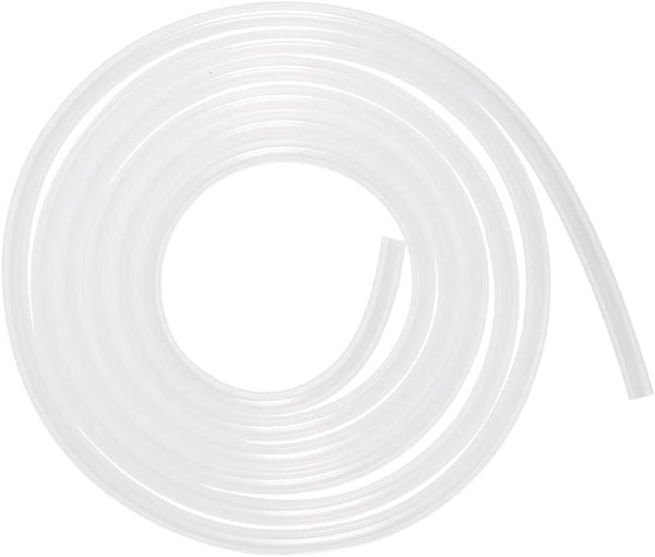 Quickun Pure Silicone Tubing, 4mm ID x 6mm OD, High Temp Food Grade Hose Tube for Home Brewing, 16.4 Ft