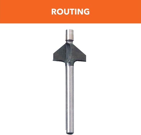 618 Dremel Chamfer Router Bit, Gray