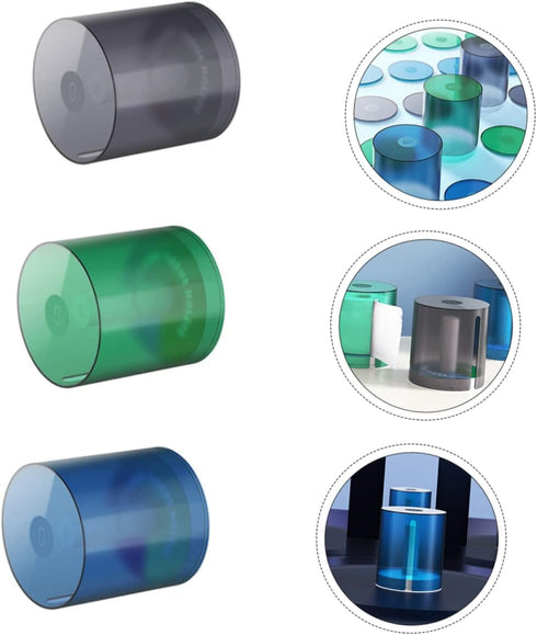 3pcs Commercial Chrome Rv Toilet Paper Holder Bathroom Tissue Box Roll Paper Storage Stand for Home Random Color