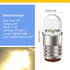 E5 Bulb 24V E5 E5.5 Bulb Lights(Pack 10) Ruiandsion LED Warm White Screw Base LED Upgrade for Modle Train