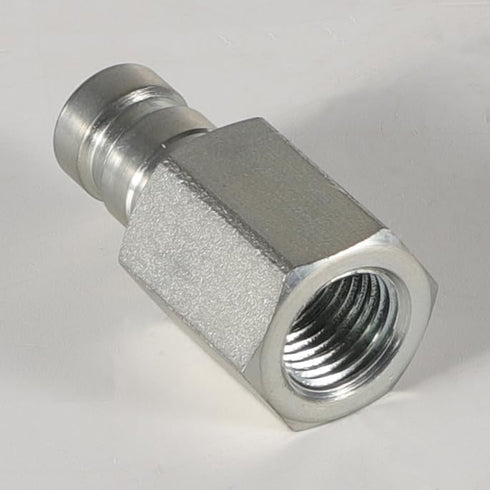 PD342 Series Steel Test Port and Diagnostic Equipment Quick Nipple, 1/8" Body Size, 1.63" Length