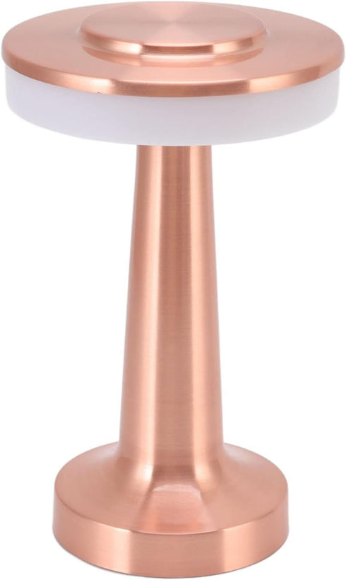 ASHATA Portable LED Retro Touch Control Table Lamp, 3 Levels Color Temperature, Rechargeable Night Light for Home,