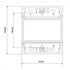 Electric Meter, KWh Meter, Single Phase 4P LED DIN-rail Power Consumption Wattmeter Energy Meter, 10-40A