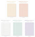 Monolike Smoothie College Ruled Sticky-it, 5p Set, Self-Adhesive Memo Pad, 50 Sheets